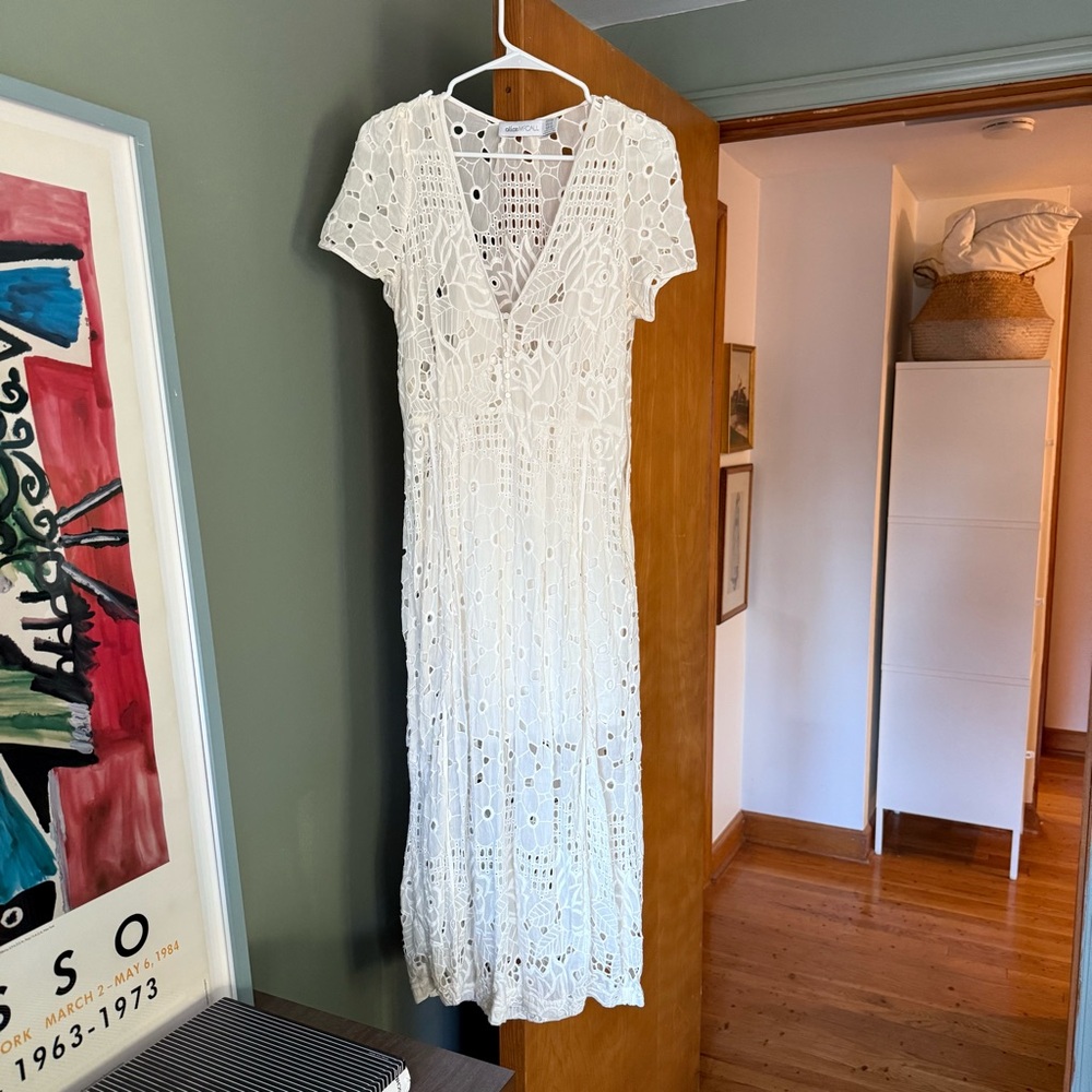 White Lace Dress by Alice McCall